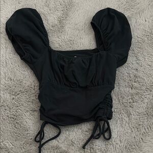 Elegant Black Women's Top